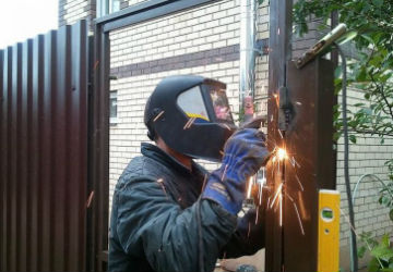 Сварка перегородок и заборов в Донском в октябре