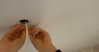 Установка люстры в Донском в октябре