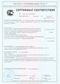 15.02.2025 Донской - Изделия санитарные керамические